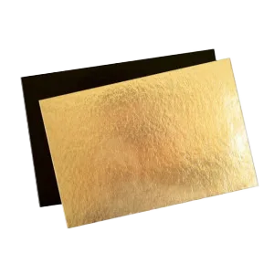 supports Carrés Or Blanc ou Noir Or