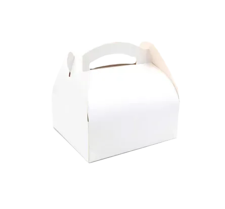 produits boite pâtissière blanche à poignées